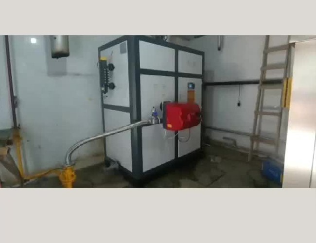 甘肅蘭州做食品客戶用0.5噸燃氣蒸汽發(fā)生器配套巴氏殺菌流水線安裝調(diào)試完成